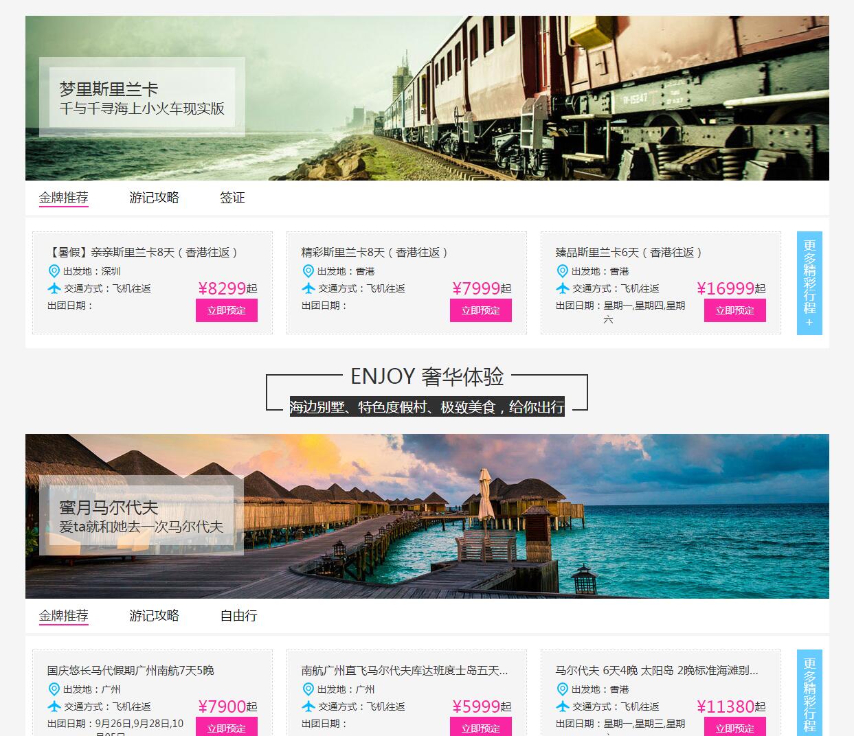中國國旅（深圳旗艦營業(yè)部）——廣州旅游企業(yè)網(wǎng)建設(shè)